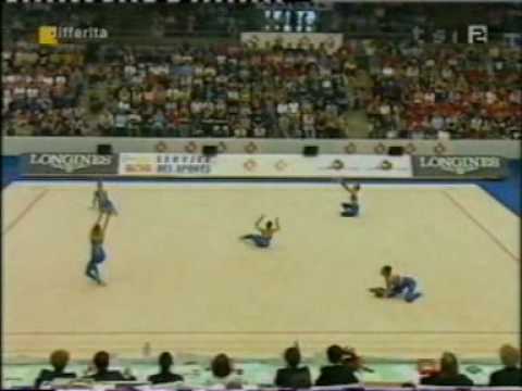 Latvia 3 ropes+2 balls AA European Champioships 2001