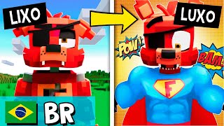 A ORIGEM DO SUPER FOXY.exe - Animação de Minecraft FNAF Animation
