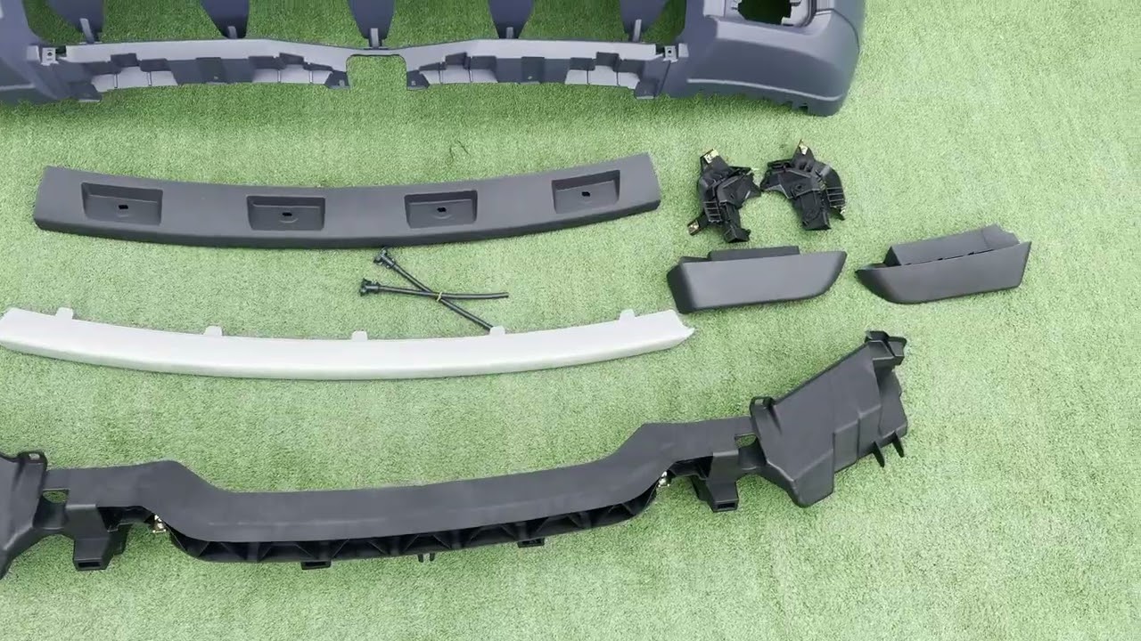 Range Rover III L322 2002-2012 гг. Передний бампер 2010-2013 (Рестайлинг) Video 2