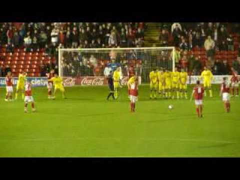 Barnsley goal against Cardiff