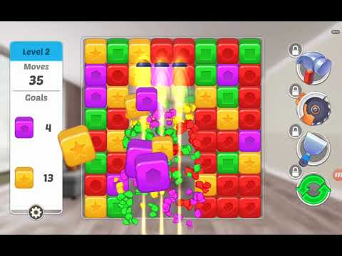 Home Design Blast Level 2 (by match3news.com)