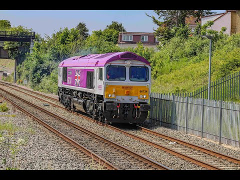 66734 "Platinum Jubilee" on 0Z34 to Cardiff at Filton Abbey Wood - 03/06/2022