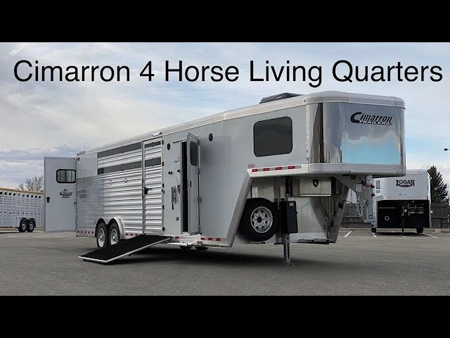 Preview image of 2022 Cimarron Norstar 4 Horse Living Quarters youtube video