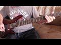 The Cardigans Black Letter Day Bass Cover