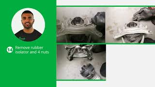 Arnott Front Air Strut Installation Video for Porsche Macan (95B)