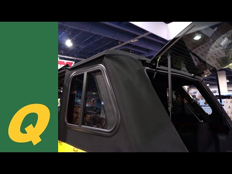 Bestop Trektop™ Pro Rear Panel Demo