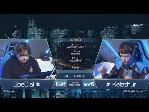 [GSL vs. the World 2017] Ro.16 Day1 Match2 SpeCIaL vs Kelazhur