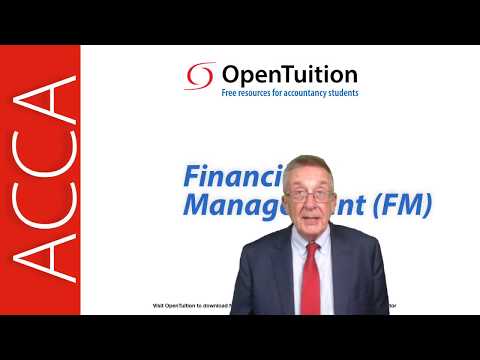 Introduction to the ACCA Financial Management (FM) Exam