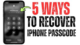 Forgot Your iPhone Passcode How to Fix it | 5 Ways | 2026