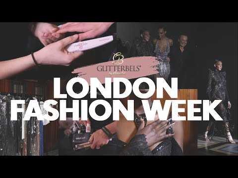 Glitterbels LND Fashion Week Vlog | Julien Macdonald Fall/Winter 2023 Show