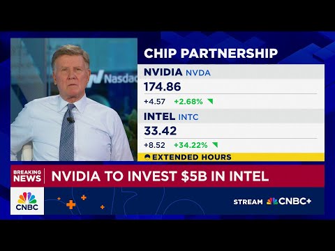 Nvidia to invest $5 billion in Intel