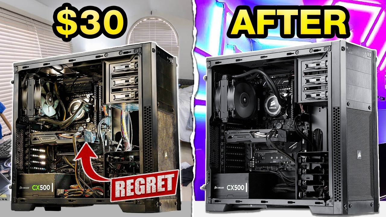 Buying a BROKEN $30 Gaming PC on Facebook Marketplace (Restoration)
