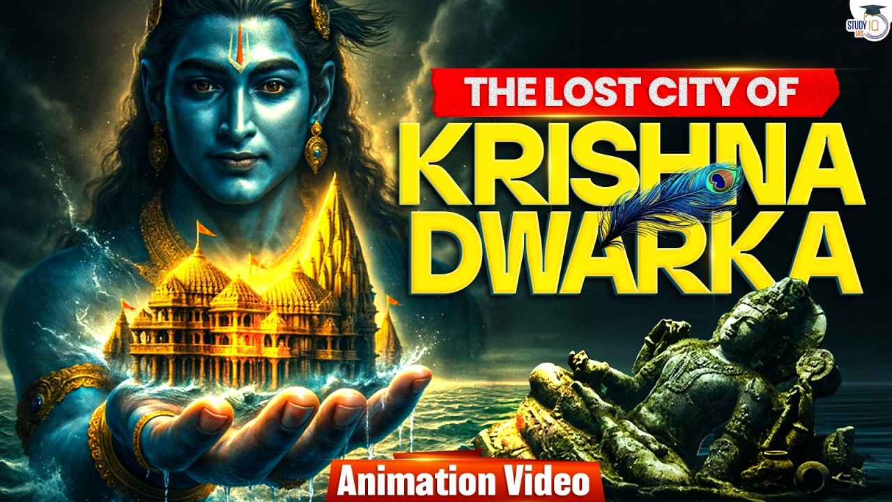 The Lost City of God Krishna: Dwarka | Underwater City of Dwarka – History & Story Explained