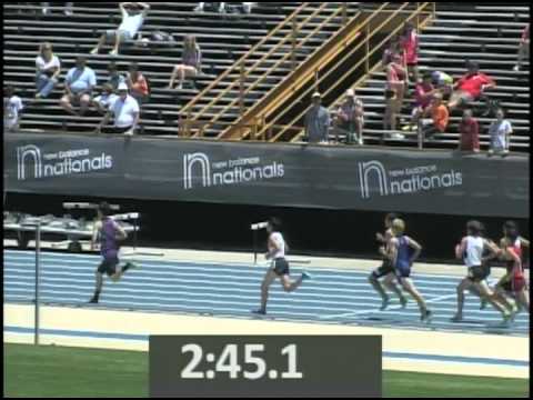 Boys Freshman Mile Section 2 - New Balance Outdoor Nationals 2012