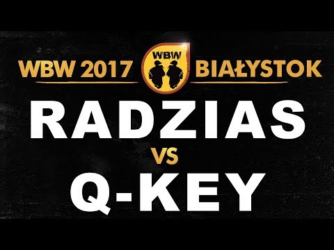 Radzias 🆚 Q-Key 🎤 WBW 2017 Białystok (freestyle rap battle)