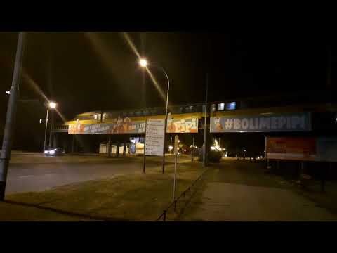 RegioJet 1221 - 81 Asea 384 i RegioJet na mostu - Vukovarska ul.Zagreb - ulaz u ZG GK.