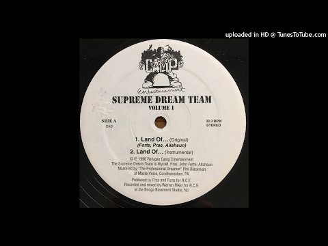 Supreme Dream Team (Wyclef, Forte, Pras, Allahsun) - Land Of... (Original Version) Rare Track