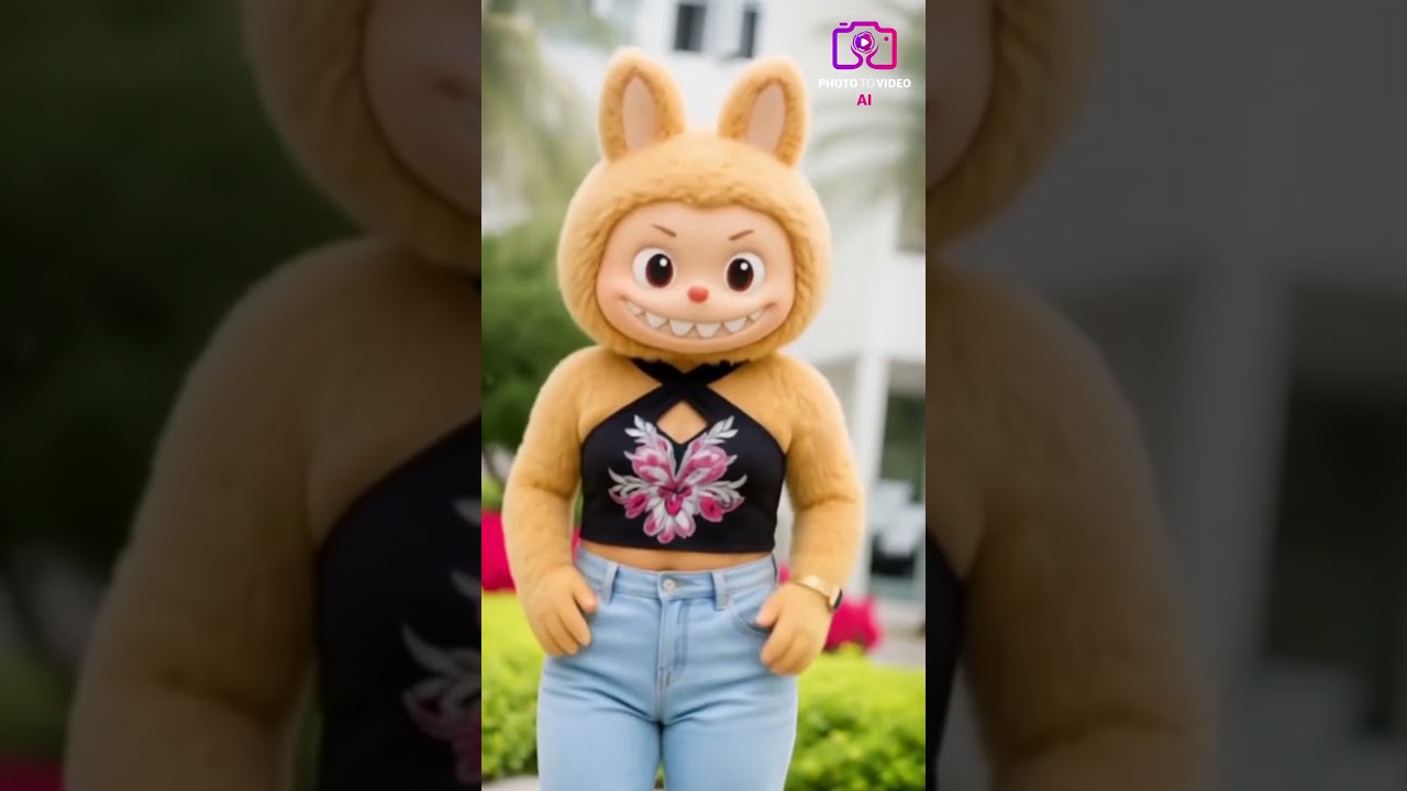 Turn your photo into an adorable Labubu doll with just one click | Photo to VideoAI
