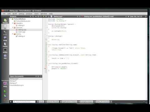C++ Qt 127 - QtConcurrent FilterReduce and QFuture