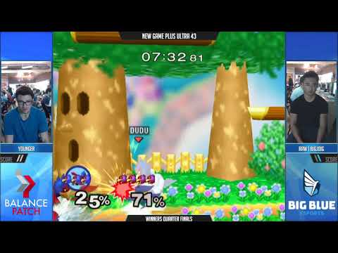 NGPU 43 SSBM - Younger (Red Falco) vs. BigJoig (Blue Falco) - Melee WQF