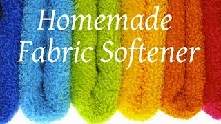 preview picture of video 'Homemade Fabric Softener: Money-Saving Tip'
