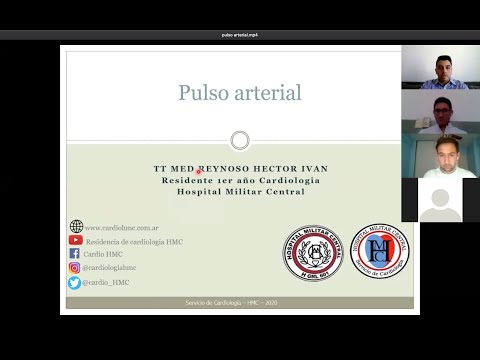 Pulso arterial - Módulo semiología cardiovascular