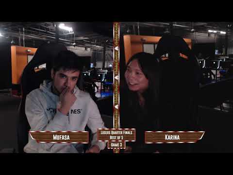 Karina vs Mufasa - Holiday Ruckus - Ultimate Losers Quarter Finals
