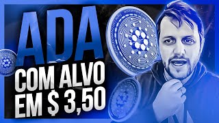 EU NO VENDO MINHAS CRIPTOMOEDAS EM TENDNCIA DE ALTA! ADA CARDANO BATEU TOPO?