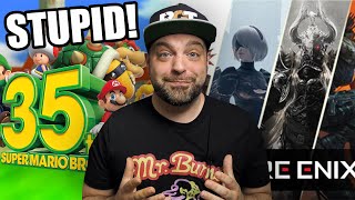 Nintendo Updates Super Mario 35th Removal? + MORE Square-Enix Remakes Coming!