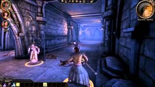 preview picture of video 'Dragon Age Origins game play walkthrough part 2 Bound in Blood and Magic'