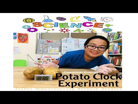 How to make a Potato Clock?