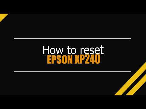 Tutorial Reset Epson XP-240 — step by step waste ink counter reset