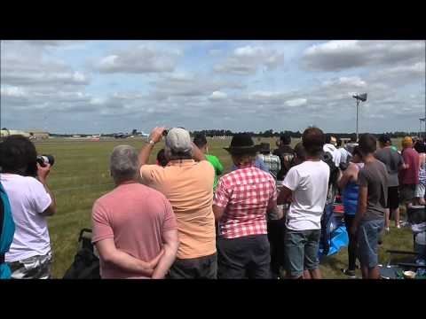 Mass WWII Warbird 75th anniversary display RIAT 2015