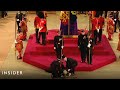 Royal Guard Collapses By The Queen's Coffin | Insider News