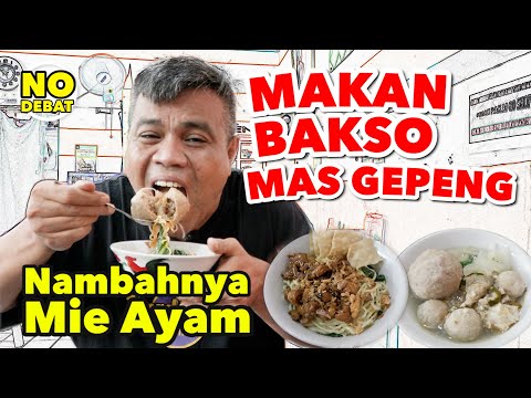 MIE AYAM BAKSO MAS GEPENG - ENAK BANGET