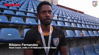 The Boys Were Amazing In The AFC U 16 Championship Qualifiers: Bibiano Fernandes