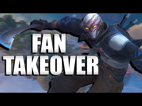 A FAN CAME IN AND DESTROYED THE VIDEO AND IT'S AMAZING - Masters Ranked Duel - SMITE
