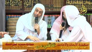 مناقشة الأبحاث والأحاديث بمكتبة مسجد أهل السنة بمنية سمنود 21 05 2017 4
