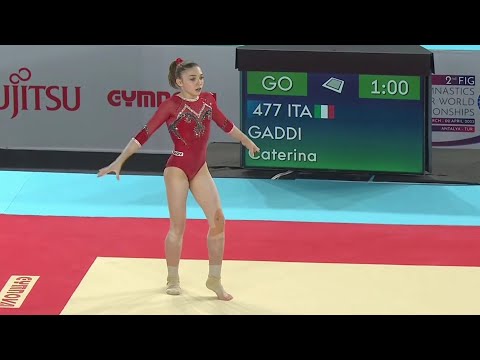 Caterina Gaddi (ITA) - BRONZE 🥉 All-around Final routines - Junior World Championships 2023