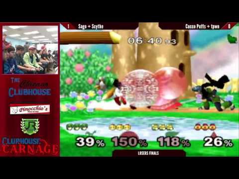 Clubhouse Carnage 2 Doubles  LOSERS FINALS - Sago + Scythe vs Cucco Puffs + tpwn