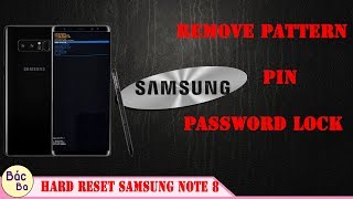 Samsung Galaxy Note 8  Remove Pattern Pin & Password Lock | Hard Reset