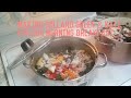 Cooking Collard Greens And Kale For Many Breakfast And Freezes It