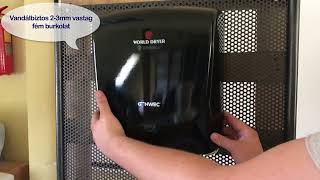 World Dryer VERDEdri villámgyors kézszárító