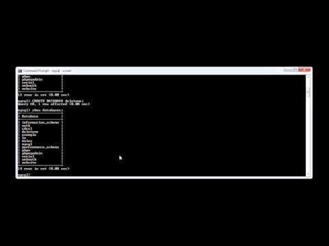 MySQL Deleting Databases