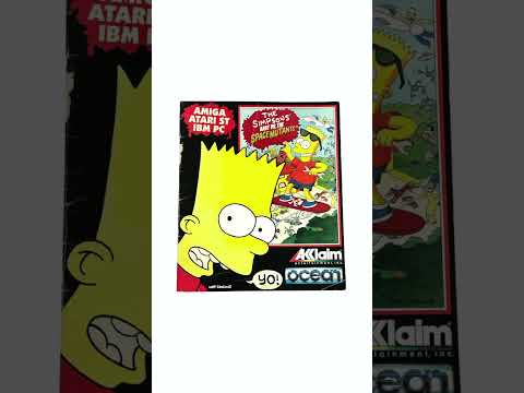 The Anti-Piracy Screen in Early 90s Simpsons Game