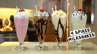Four Spiked Milkshakes