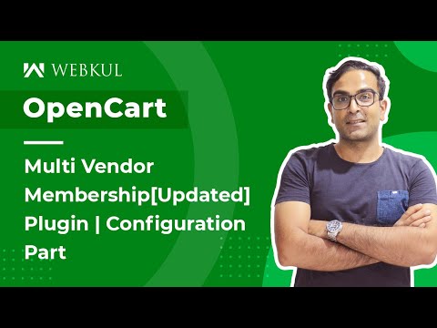 OpenCart Multi Vendor Membership[Updated] Plugin - Backend Configuration