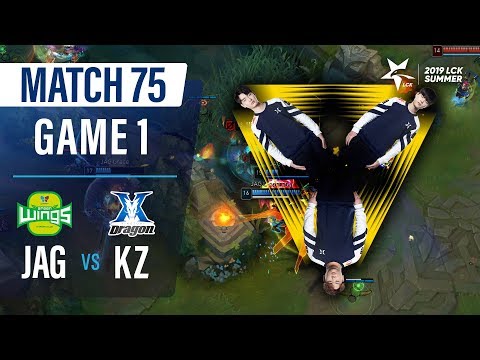 JAG vs KZ | Match75 Game1 H/L | 2019 LCK Summer
