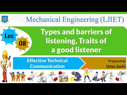 L 01 Basics of communication | Effective Technical Communication | Mechanical