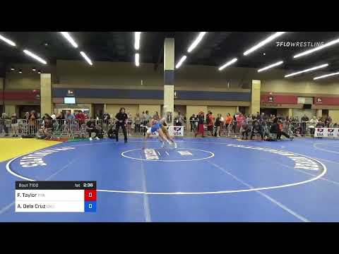 53 Kg Quarterfinal - Felicity Taylor, Titan Mercury Wrestling Club (TMWC) Vs Angela Ruth Dela Cruz